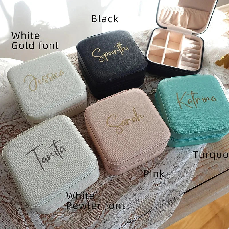 UNIQUEURA Personalised Jewellery Box For Girls