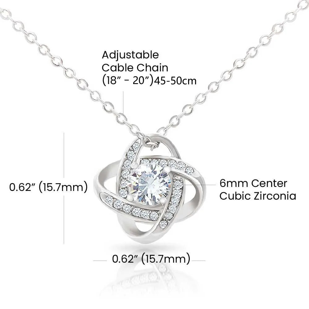 Trendy Elegant 6mm Cubic Zirconia Pendant Necklace With Gift Box