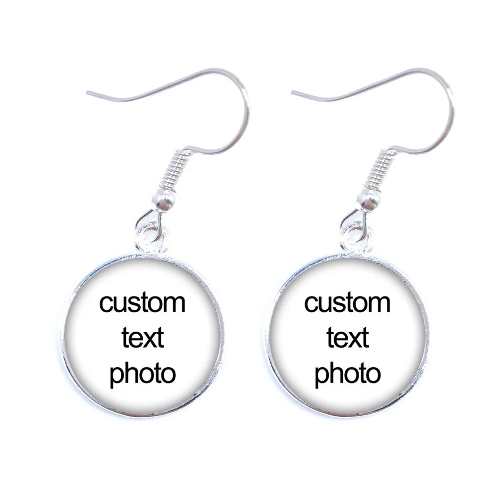 Personalized 16MM Photo Earrings