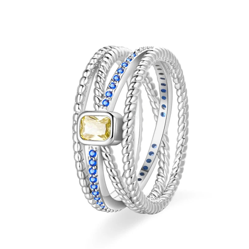 925 Silver Hollow Ring Size 6-9 Flower Sun Design