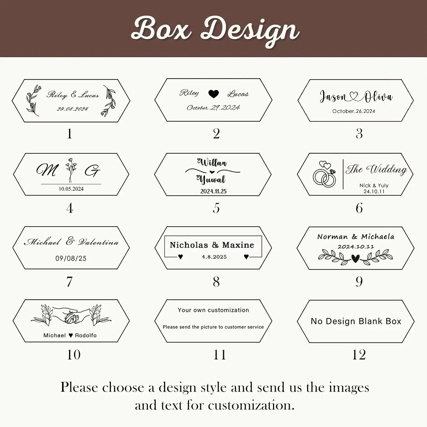 Custom Engraved Walnut Engagement Ring Box