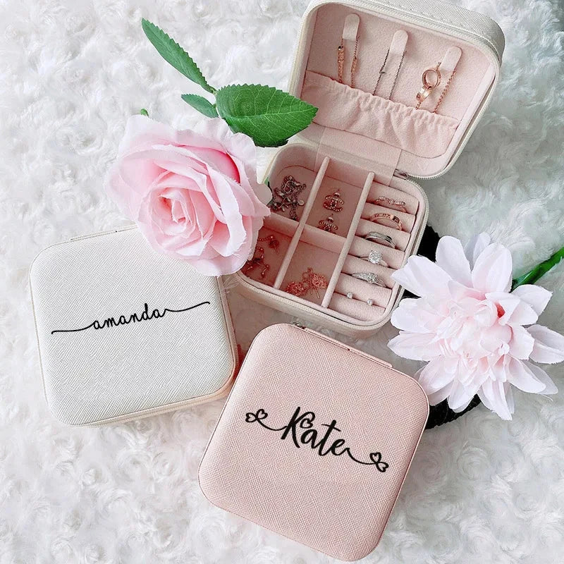 UNIQUEURA Personalised Jewellery Box For Girls