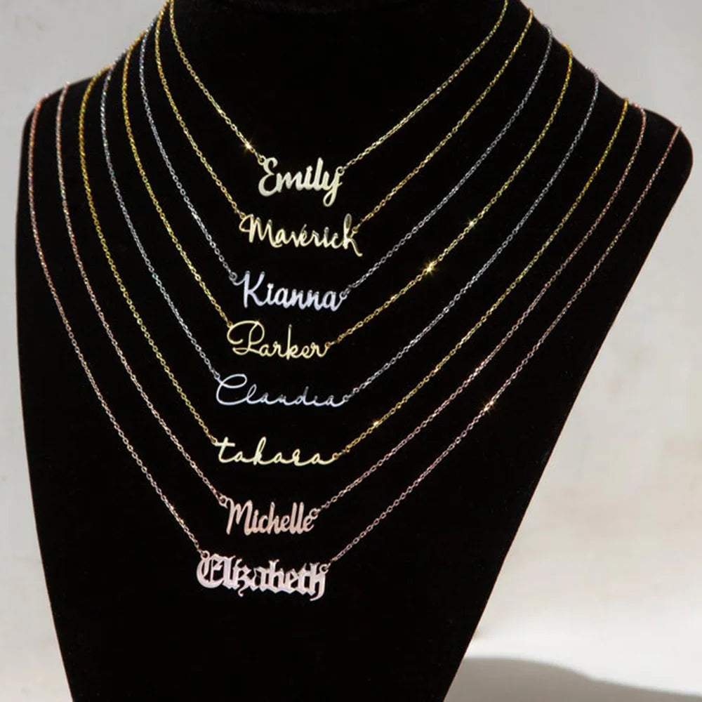 Uniqueura Custom Name Necklace For Women