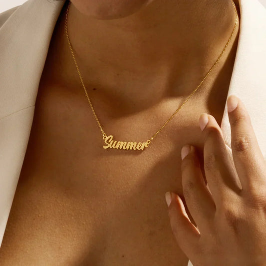 Unique Statement with UNIQUEURA: A Personalized Name Necklace