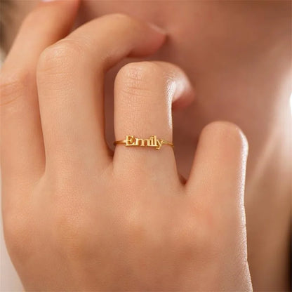 Uniqueura Custom Name Family Ring – Personalized Jewelry for Men Women