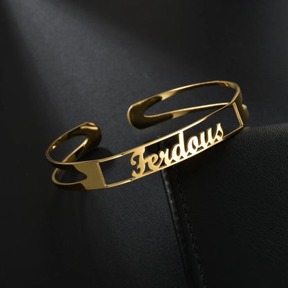 Customized Letter Name Bracelet – Personalized Bangles for All