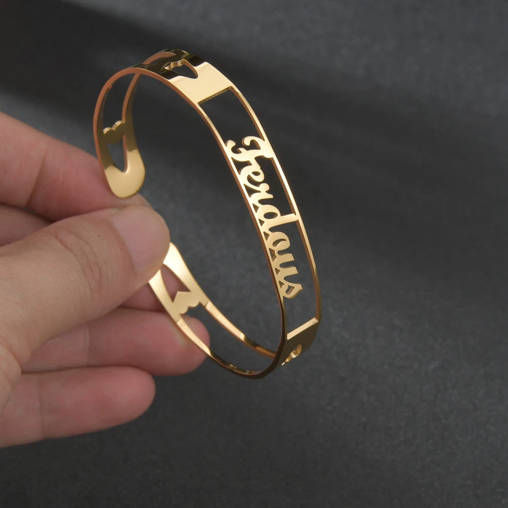 Customized Letter Name Bracelet – Personalized Bangles for All