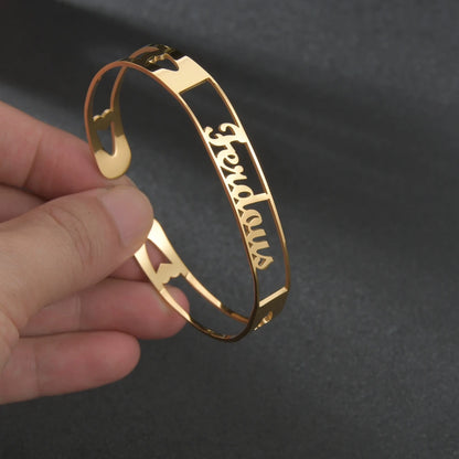 Customized Letter Name Bracelet – Personalized Bangles for All