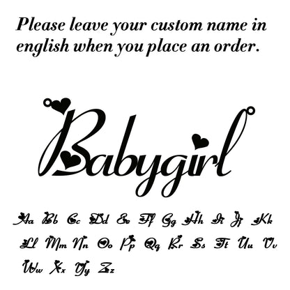 Custom Name Anklet Bracelet for Women Personalized Stainless