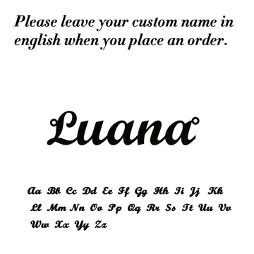 Unique Custom Name Anklet Stainless Steel Customized