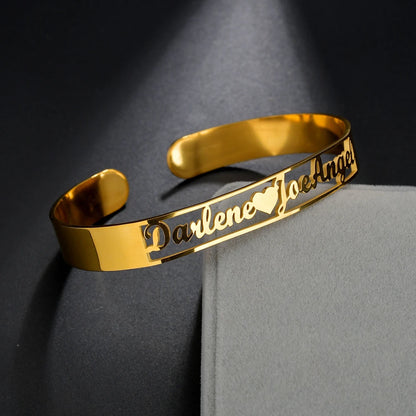 Customized Letter Name Bracelet – Personalized Bangles for All