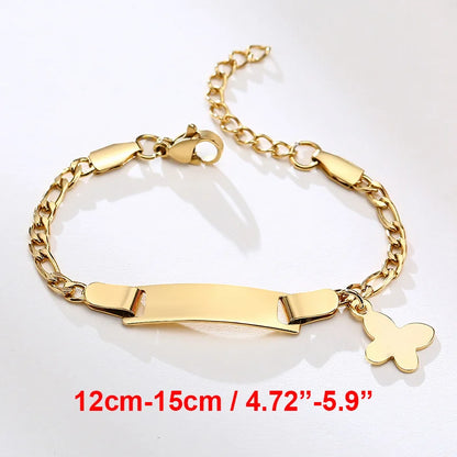 Custom Engraved Name and Birth Date Bracelet – Personalized Birthday Gift