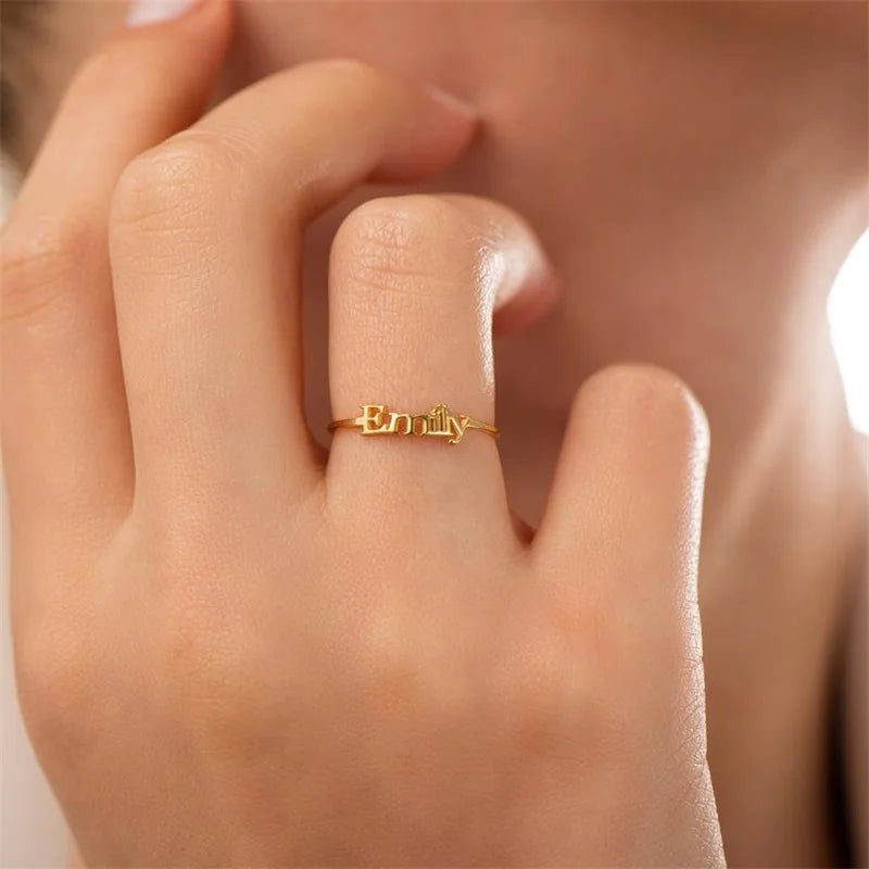 Uniqueura Custom Name Family Ring – Personalized Jewelry for Men Women