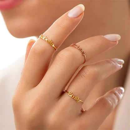 Uniqueura Custom Name Family Ring – Personalized Jewelry for Men Women