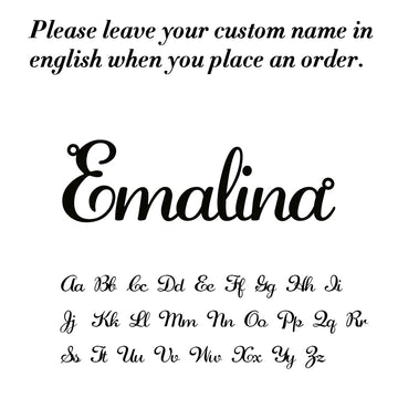 Unique Custom Name Anklet Stainless Steel Customized
