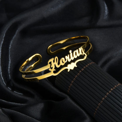 Customized Letter Name Bracelet – Personalized Bangles for All