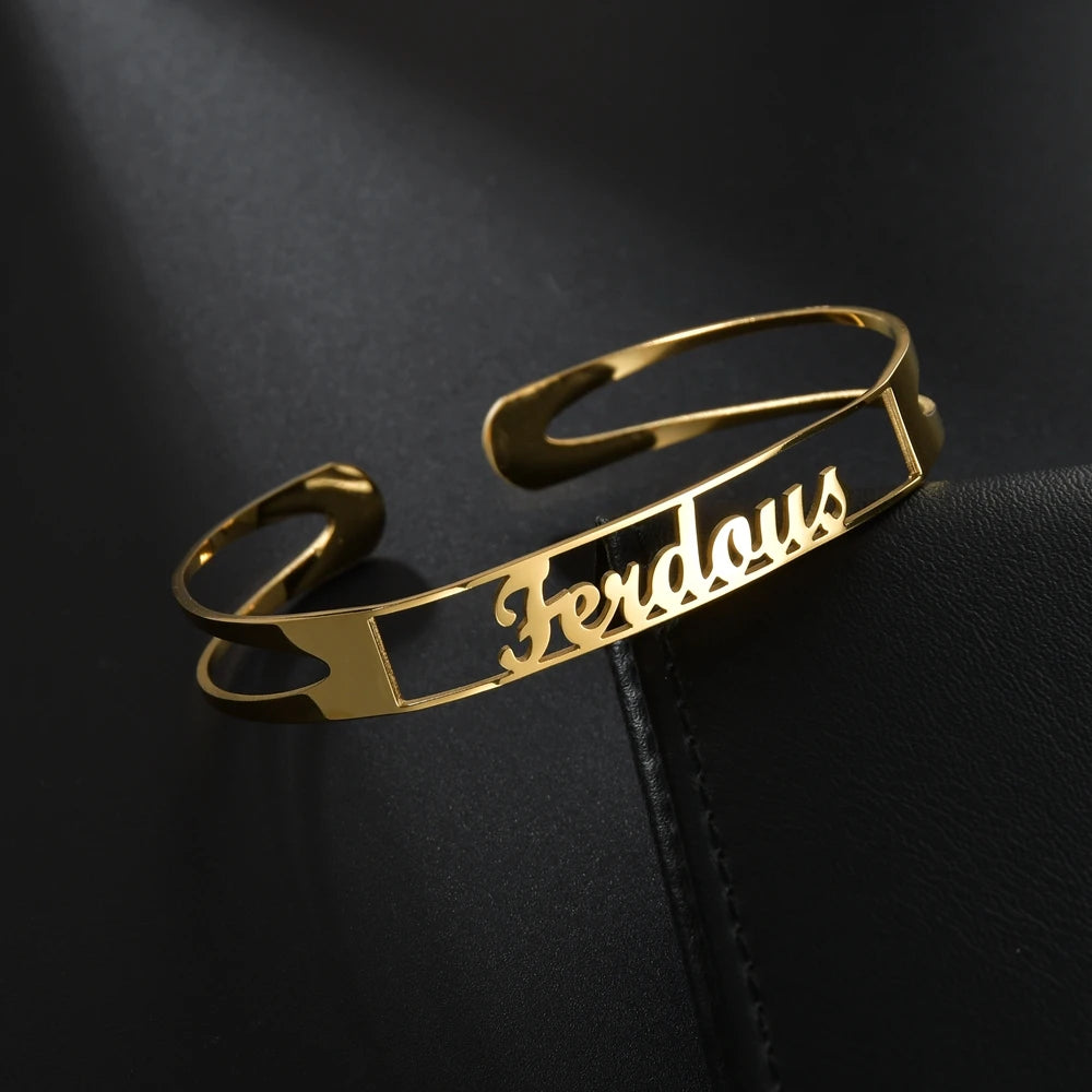 Customized Letter Name Bracelet – Personalized Bangles for All