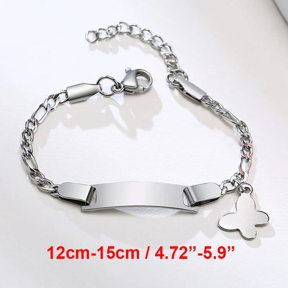 Custom Engraved Name and Birth Date Bracelet – Personalized Birthday Gift