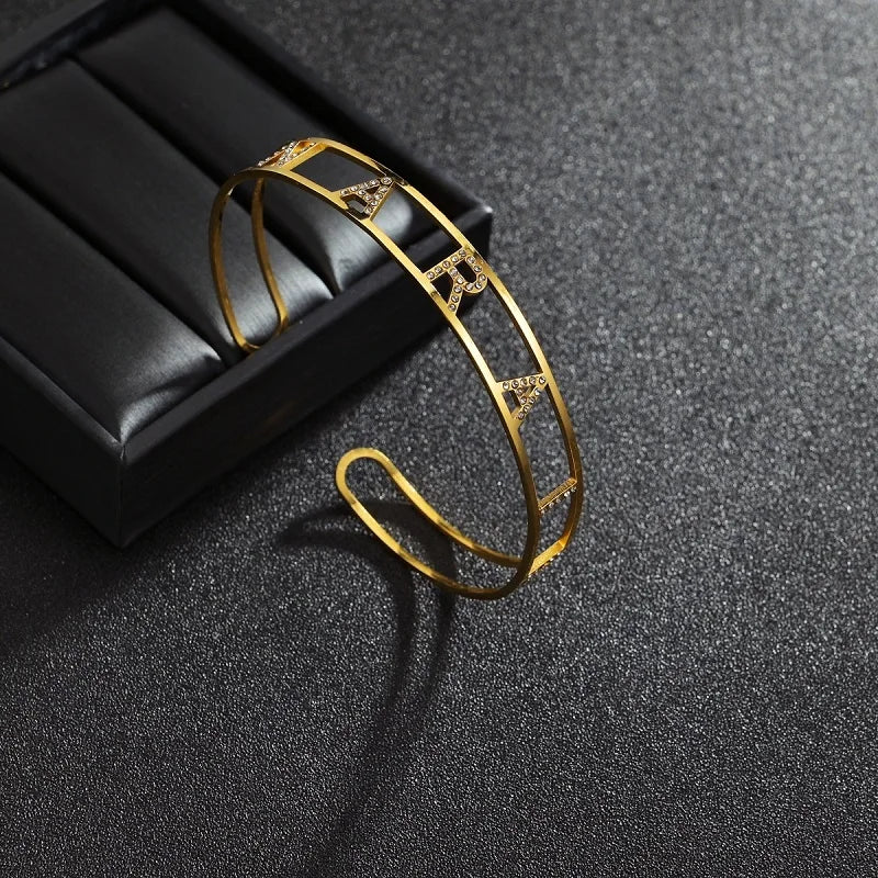 Customized Letter Name Bracelet – Personalized Bangles for All