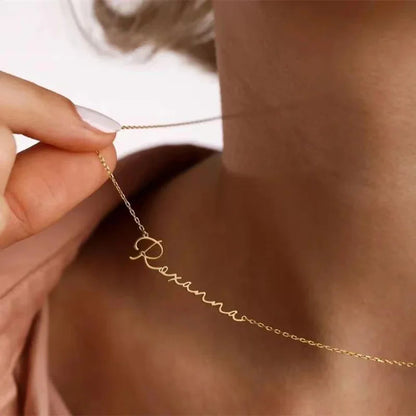 Uniqueura Custom Name Necklace For Women