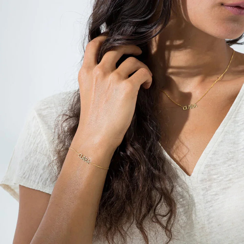 Uniqueura Custom Name Necklace For Women