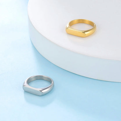 Engrave Name Personalized Finger Ring – A Unique Custom Gift for Women