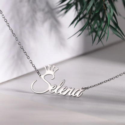 Personalized Name Customized Necklace, Two Exquisite Butterfly