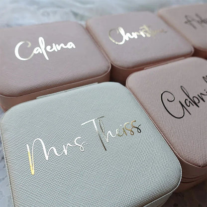 UNIQUEURA Personalised Jewellery Box For Girls
