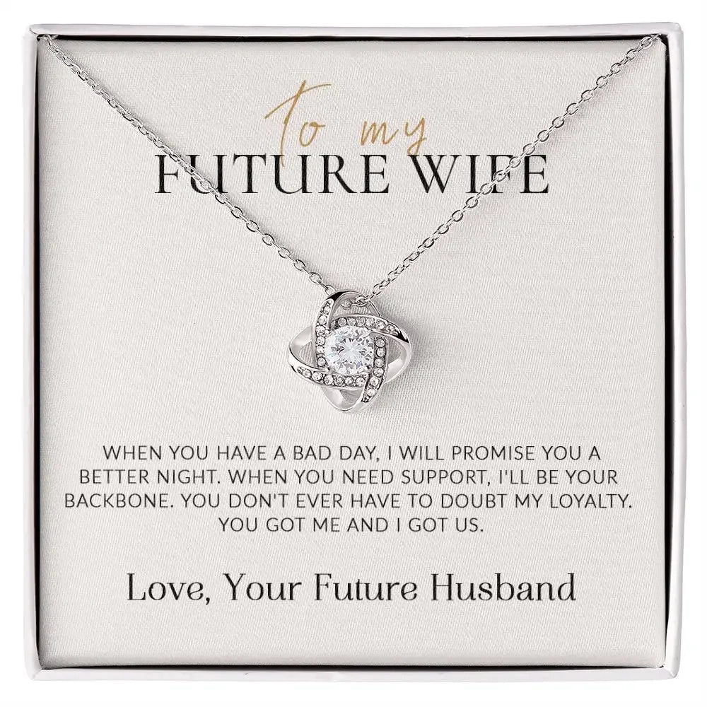 Love Knot Stainless Steel Necklace – A Perfect Gift for Her