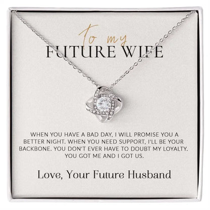 Love Knot Stainless Steel Necklace – A Perfect Gift for Her