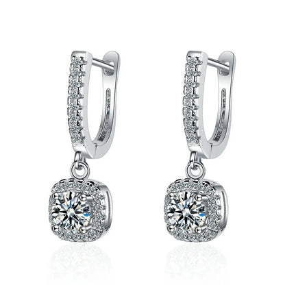925 Sterling Silver Eternity Earrings for Women
