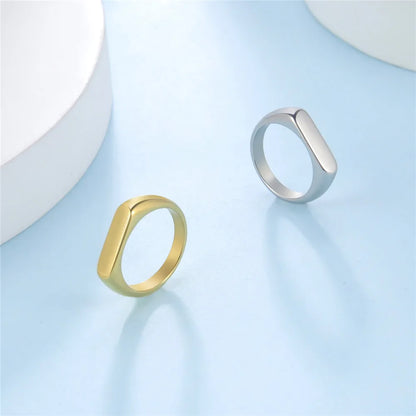Name Date Customized Rings – Personalized Jewelry for Women Men Stainless Steel