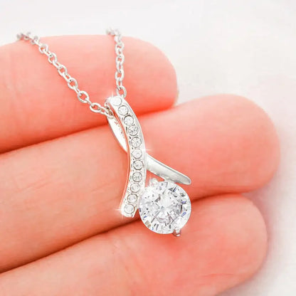 "To My Mom for Christmas" – Alluring Beauty Pendant Necklace Gift