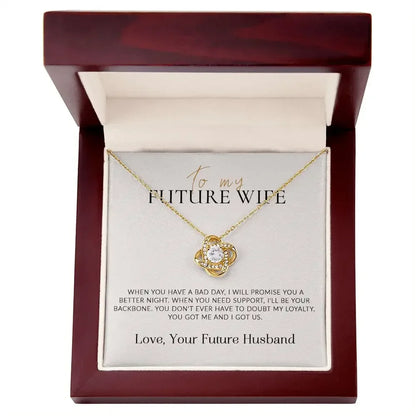 Love Knot Stainless Steel Necklace – A Perfect Gift for Her