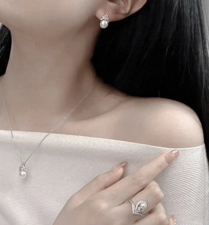New Fashion Freshwater Pearl Jewelry Set