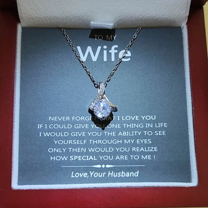 Heart Pendant Necklace – Gift for Wife from Husband