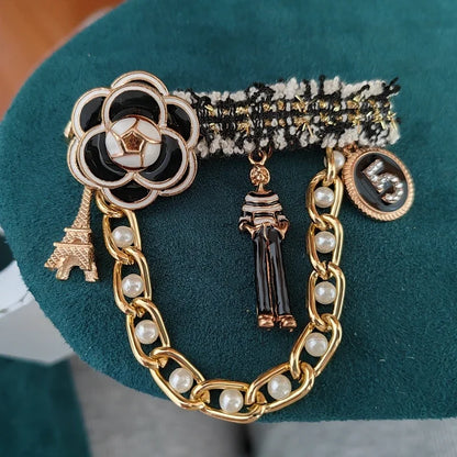 Classic Pearl Brooches for Women, Trendy Luxury Jewelry