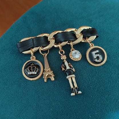 Classic Pearl Brooches for Women, Trendy Luxury Jewelry