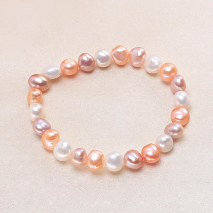 Baroque Pearl Bracelet for Women – AAA+ Quality Stretch Jewelry