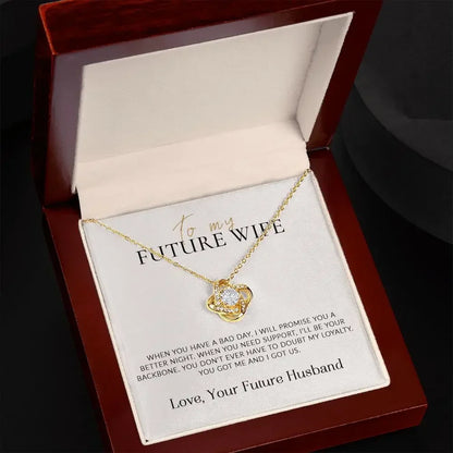 Love Knot Stainless Steel Necklace – A Perfect Gift for Her