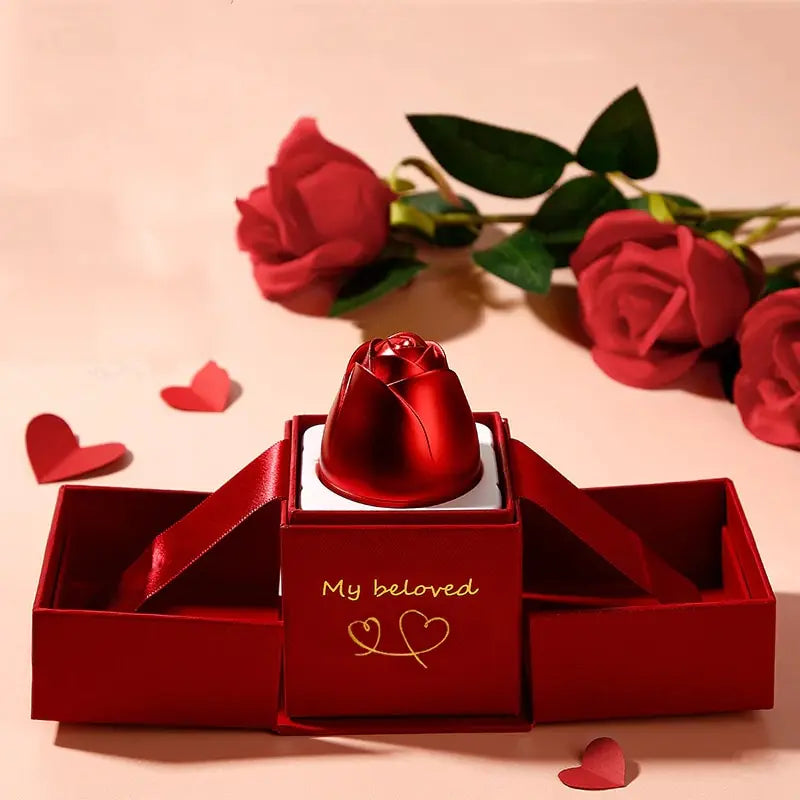 I Love You Projection S925 Necklace – 100 Languages with Rose Gift Box