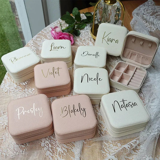 UNIQUEURA Personalised Jewellery Box For Girls