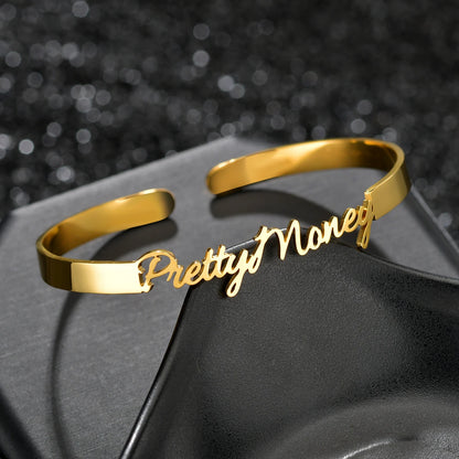 Customized Letter Name Bracelet – Personalized Bangles for All