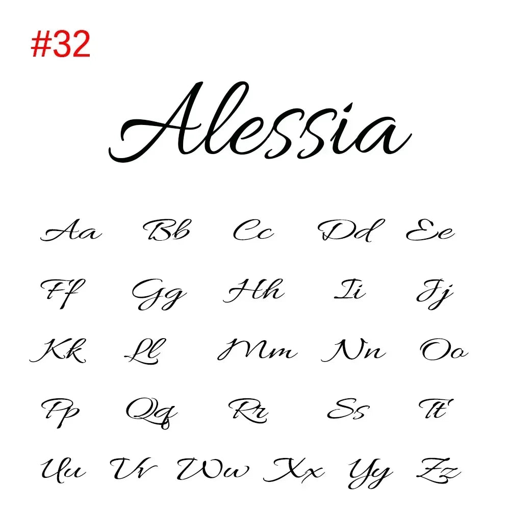 Custom Name Bangle for Women Adjustable Stainless Steel Jewelry Gift