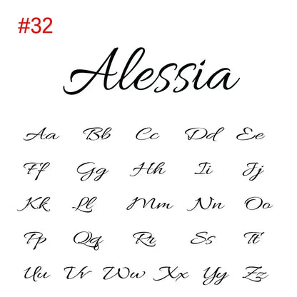 Custom Name Bangle for Women Adjustable Stainless Steel Jewelry Gift