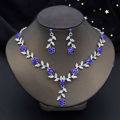 3 Pcs Baroque Bridal Wedding Crown Jewelry Sets and Tiaras For Women