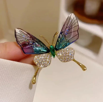 Luxury Snowflake Pearl Crystal Brooch For Women's Jewelry