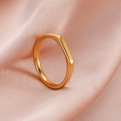 Name Date Customized Rings – Personalized Jewelry for Women Men Stainless Steel