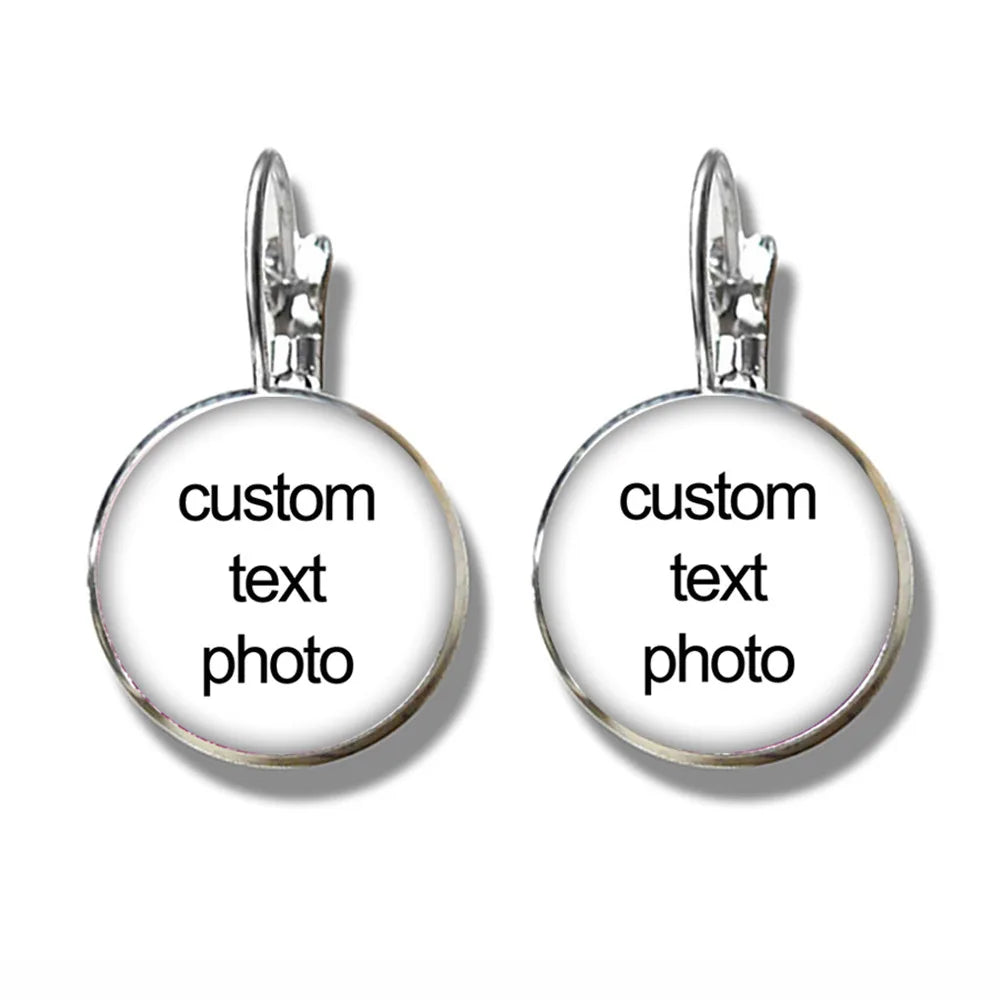 Personalized 16MM Photo Earrings