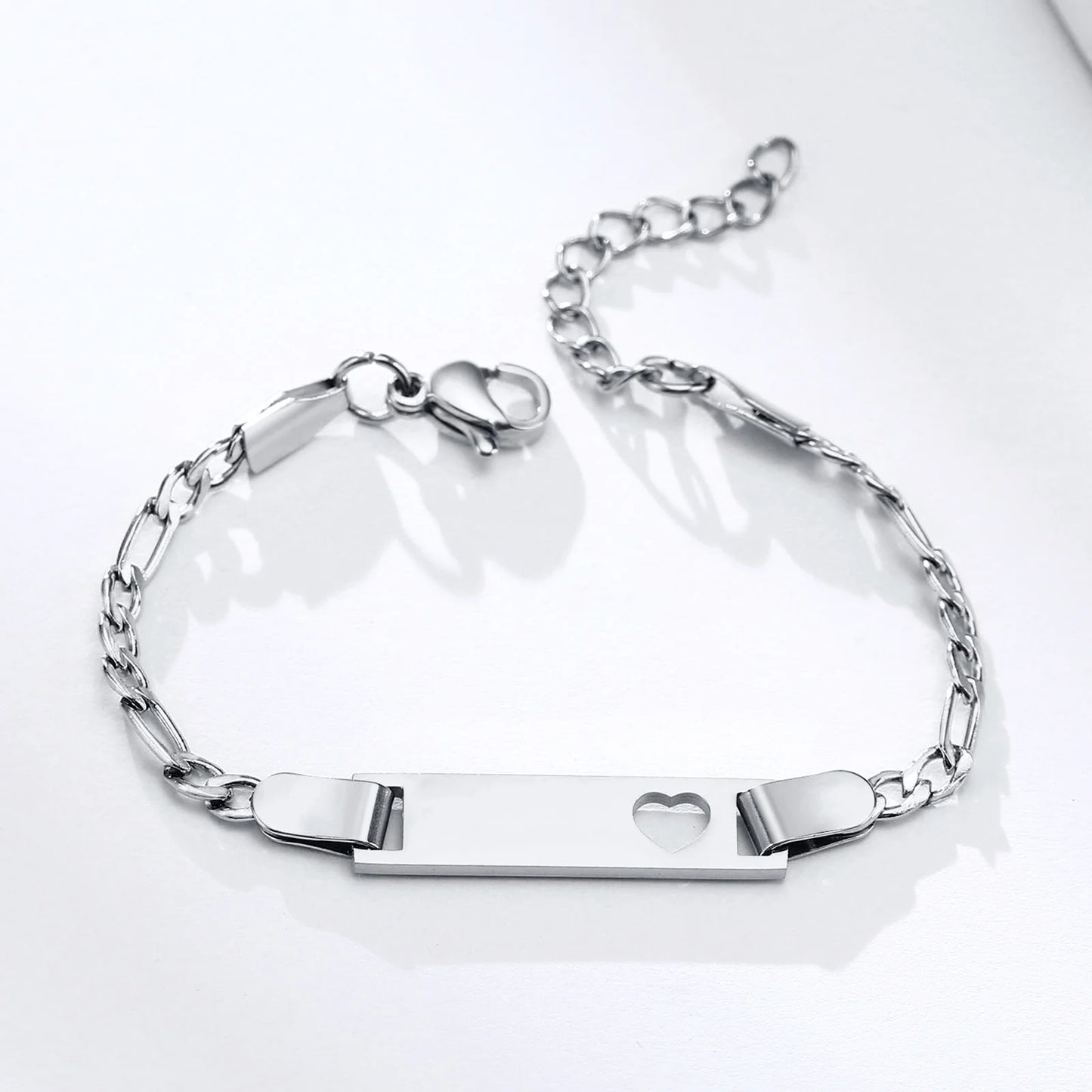 Custom Engraved Name and Birth Date Bracelet – Personalized Birthday Gift